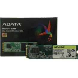 Накопитель SSD 240GB ADATA Ultimate SU650, 2.5", SATA III, [R/W - 520/450 MB/s] 3D-NAND New Ret. Pack.